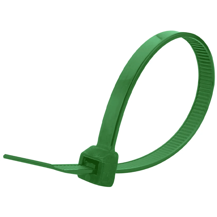 CABLE TIES GREEN 2.5X100MM 50PCS ELTECH