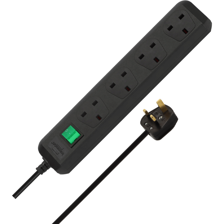 ECO-LINE 4-WAY BLACK 1.5M A05VV-F 3G1.25