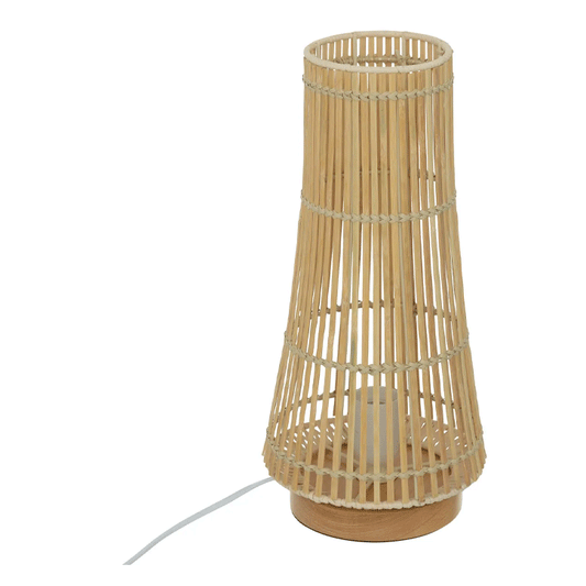 MAHE NAT BAMB TABLE LMP H38