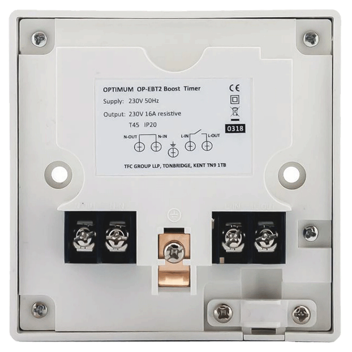 OPTIMUM 2 HOUR ELECTRONIC BOOST TIMER