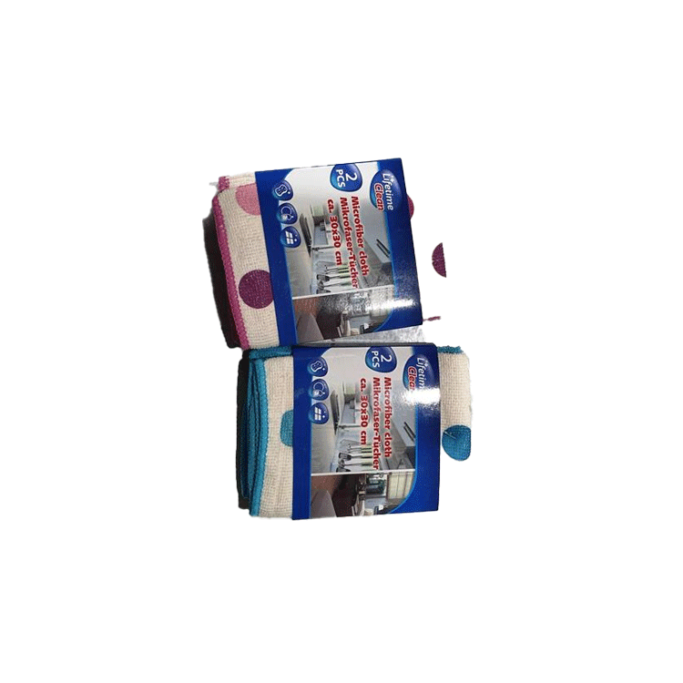 MICROFIBRE CLOTH 2PCS 30X30CM