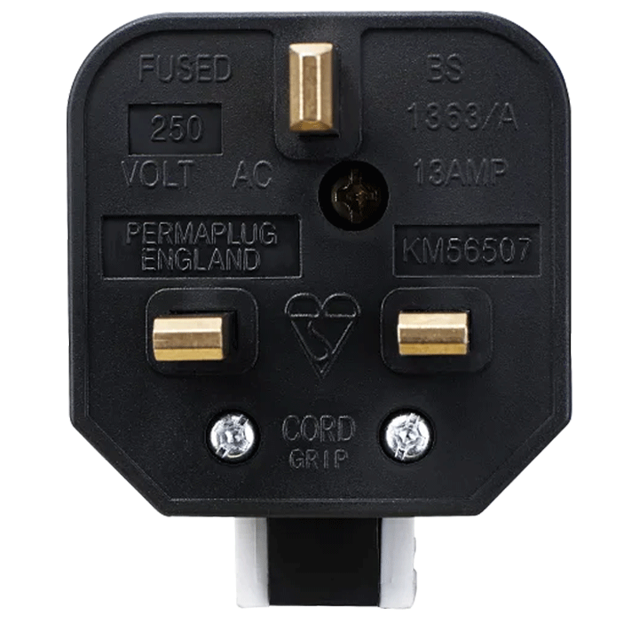 PLUG RUBBER 13A PERMAPLUG WHITE