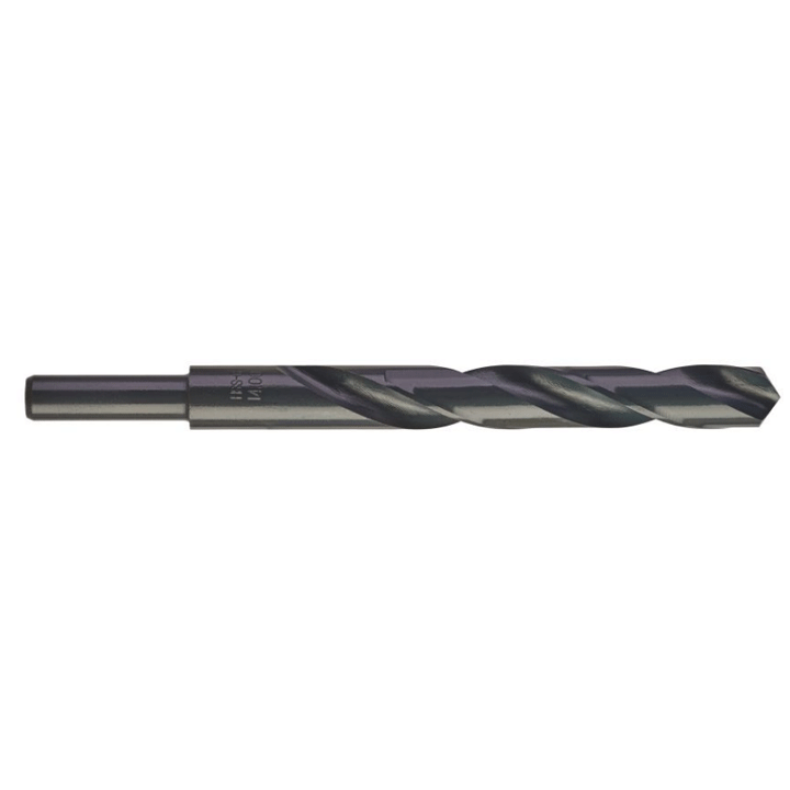 MILWAUKEE METAL DRILL HSS 14MM REDUCED SHANK TO 10MM