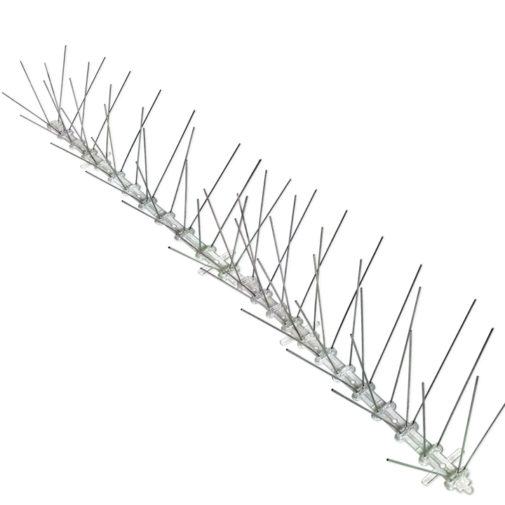MULTIPLE-NEEDLE BIRD GUARD IN STAINLESS STEEL 66 SPIKES