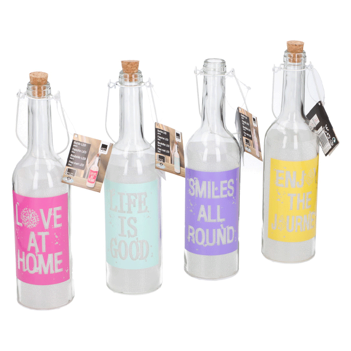 LED ΓΥΑΛΙΝΟ ΜΠΟΥΚΑΛΙ 5LED