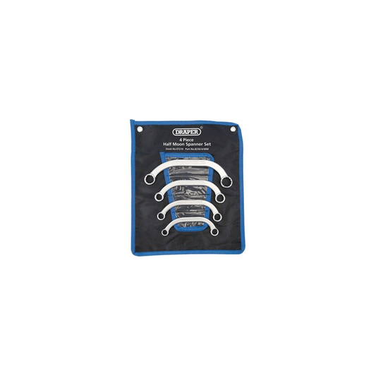 HALF MOON RING SPANNER SET 4PCS