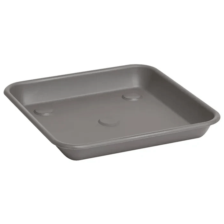 SAUCER MAXI 30X30X4,5CM PP TAUPE