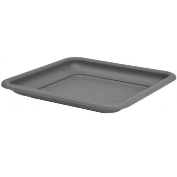 ΠΙΑΤΟ ΓΛΑΣΤΡΑΣ MAXI 30X30X4,5CM PP ΑΝΘΡΑΚΙ
