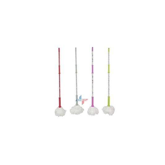 MICROFIBER MOP 125XD7,5CM 96 2,75 LC 4ASS CLR 337G HT