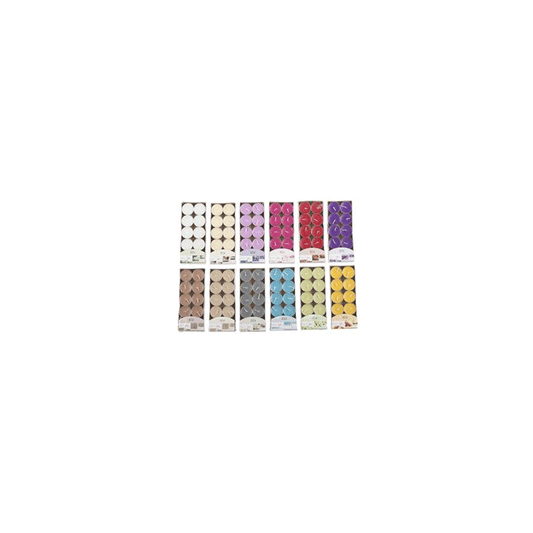 TEALIGHT SCENTED(10) 12ASS 72 0,70 SHK/IN