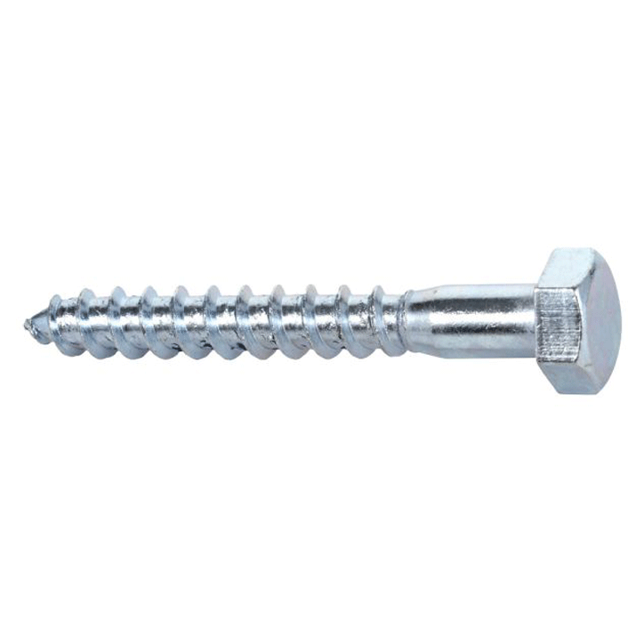HEX HEAD WOOD SCREW 5X40MM 15PCS
