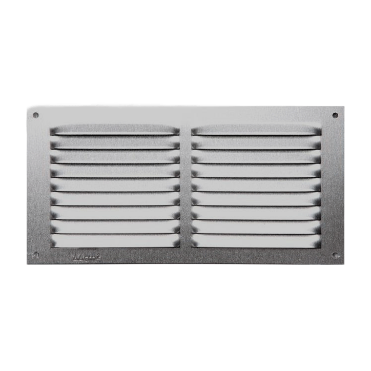 VENTILATION GRILL ALUMINIUM 0.6MM 10X20CM