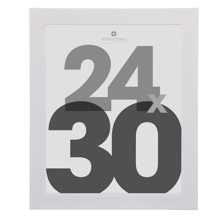 WHITE PS PHOTO FRAME 24X30