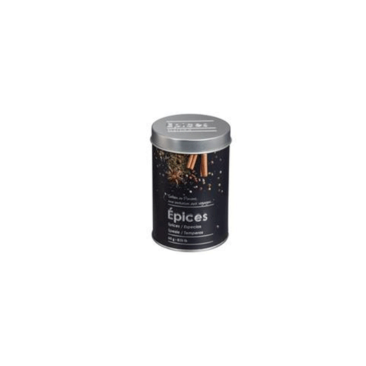 SPICE BOX W/POURER EMBOSSED 3D