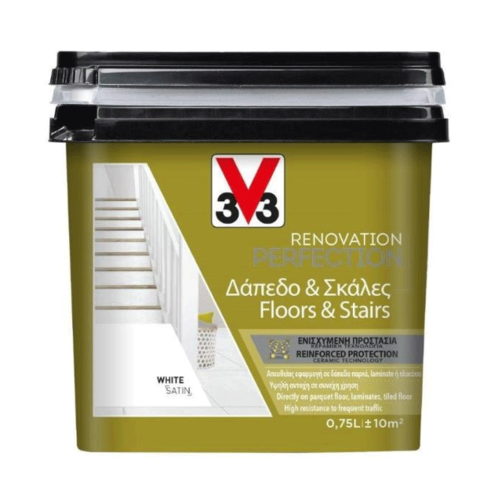 PAINT FLOORS & STAIRS TAUPE RENOVATION V33 750ML