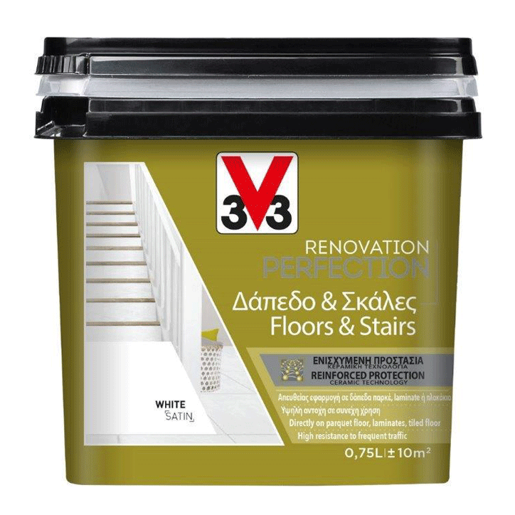 PAINT FLOORS & STAIRS CARBONATE RENOVATION V33 750ML