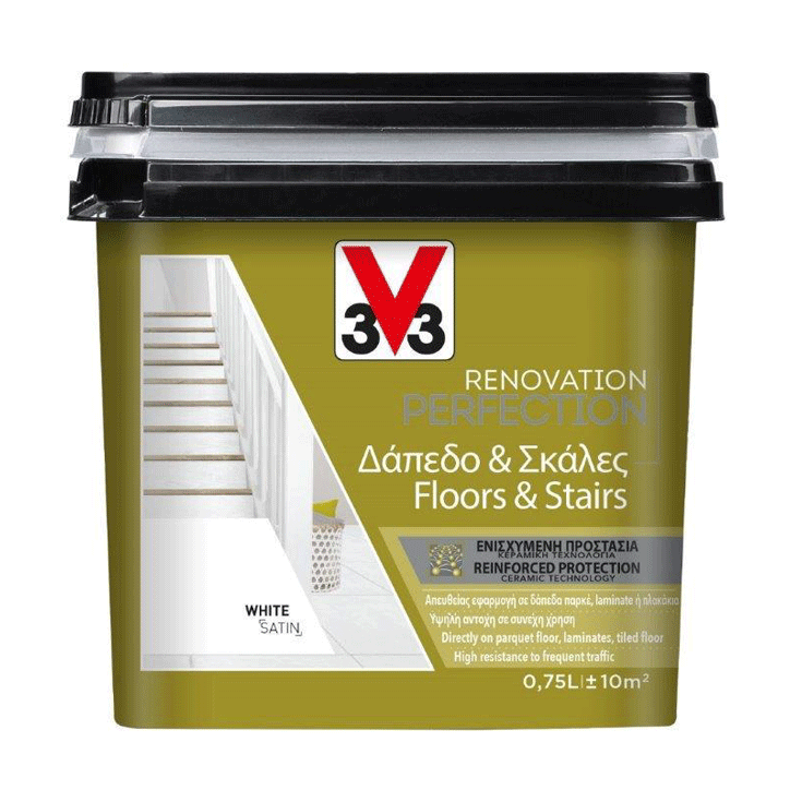 PAINT FLOORS & STAIRS TITANIUM RENOVATION V33 750ML