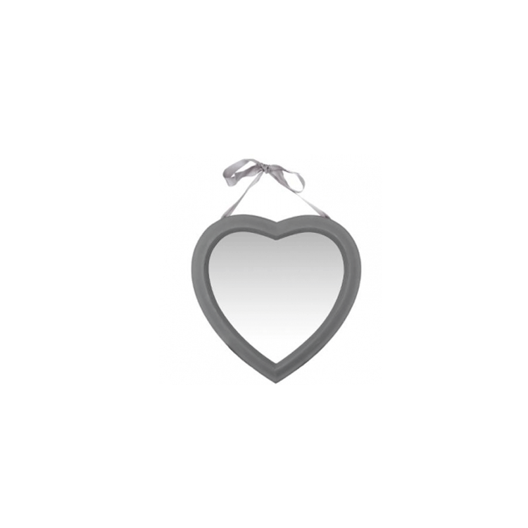 HEART SHAPED MIRROR 40X40X2.5