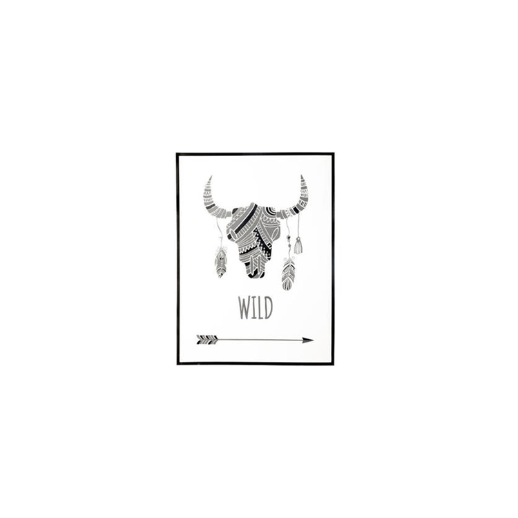 WALL DECO BUFFALO 29X39X3,5