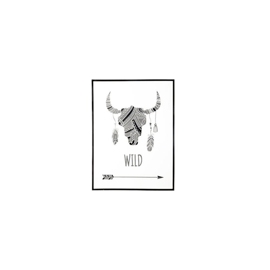WALL DECO BUFFALO 29X39X3,5