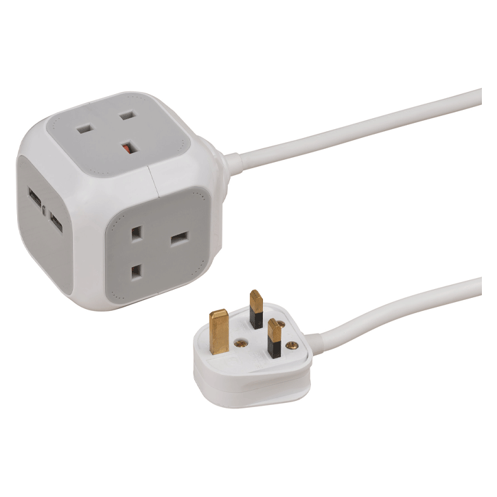 ALEA-POWER USB-CHARGER SOCKET BLOCK 3-WAY