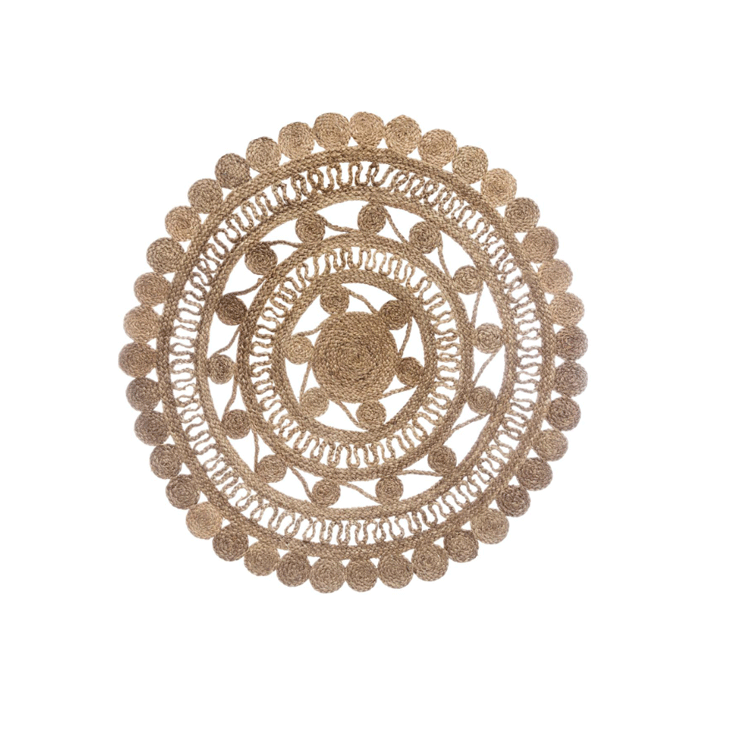 RUG JUTE LACE RITUAL D120