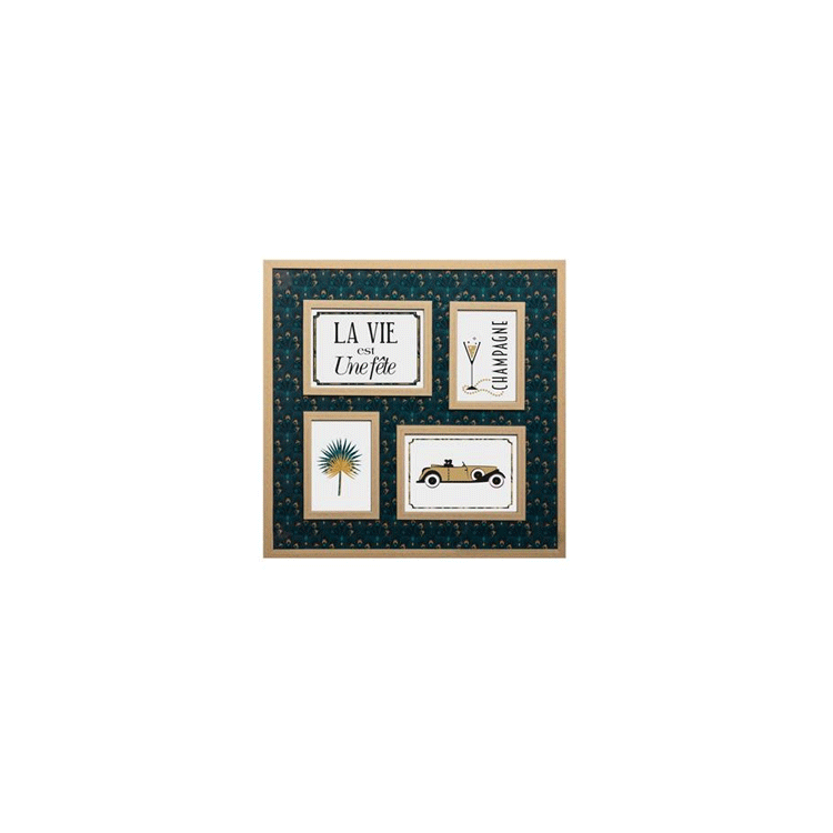 3D PAON PHOTO FRAME 4PIC