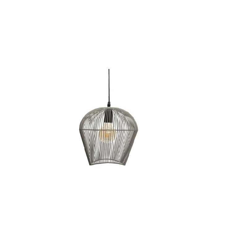 JENA GREY METAL PENDANT LAMP