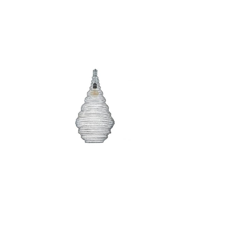 ALI SILVER PENDANT LAMP H82