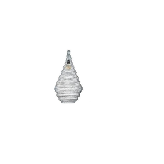ALI SILVER PENDANT LAMP H82
