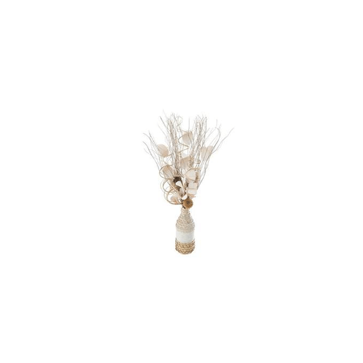 FLORAL + VASE COMPOSITION H50