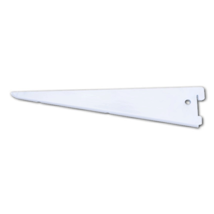 DOUBLE SLOT BRACKET 37CM WHITE