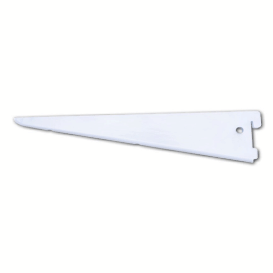 DOUBLE SLOT BRACKET 37CM WHITE