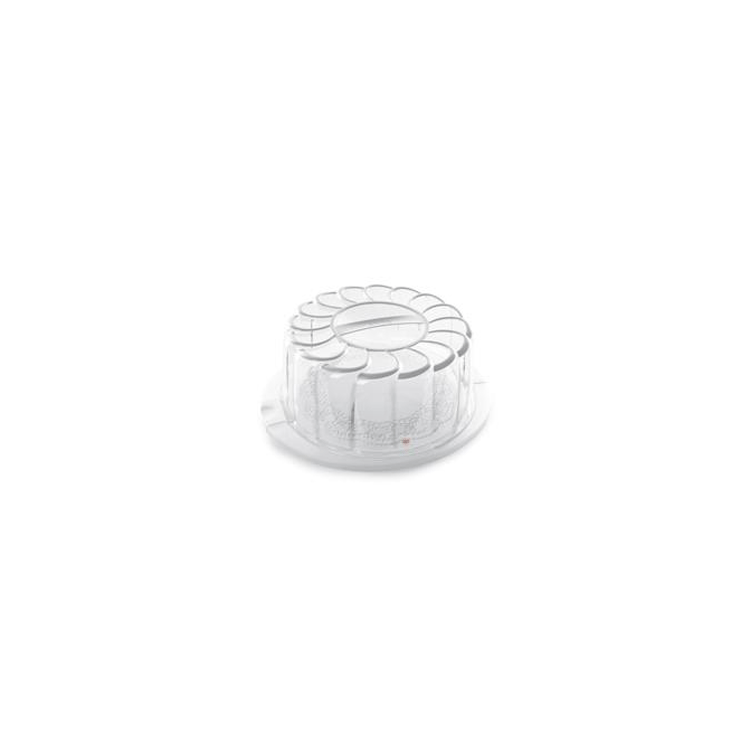 CAKE HOLDER WHITE 28CM DISPLAY