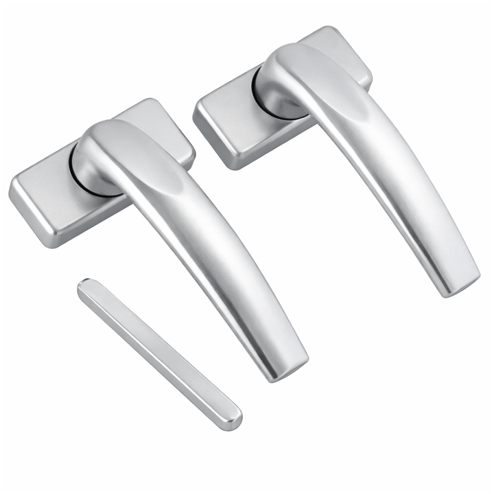 DOOR HANDLES ALUMINIUM SILVER