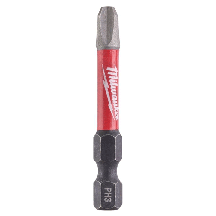 MILWAUKEE PH 3 x 50mm SHOCKWAVE BIT