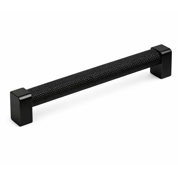CABINET HANDLE ZA1452 192 BLACK MAT