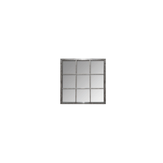 GREY MET MIRROR SULLY 64X64
