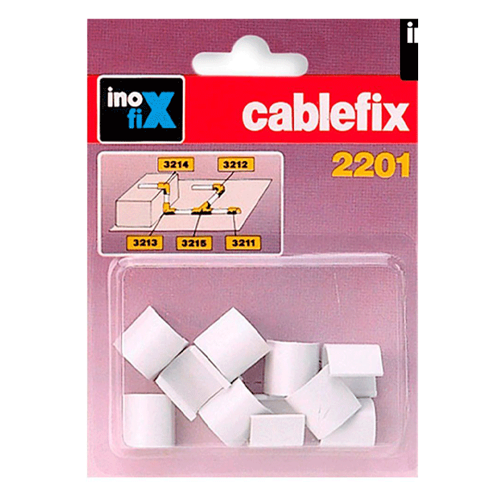 SGE.CLIPS C/FIX KIT 321120 WHITE