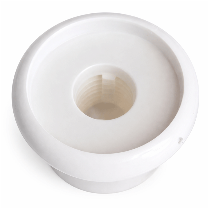 CABINET KNOB PLASTIC WHITE
