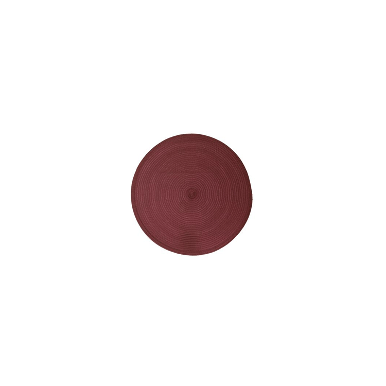PLACEMAT BRAID ROUND WINE