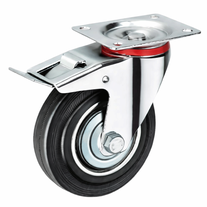 CASTER WHEEL FLANGE STOPPER 100MM