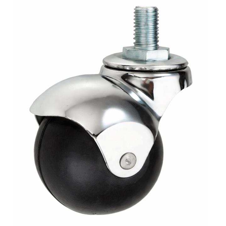 CASTER WHEEL THREADED 50MM