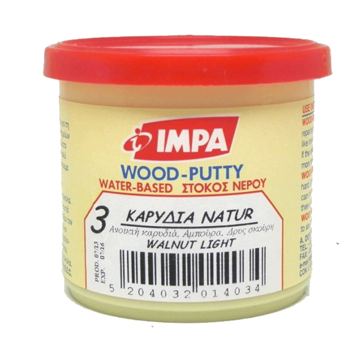 IMPA ΣΤΟΚΟΣ 0.200KG Νο.3 ΚΑΡΥΔΙΑ ΦΥΣΙΚΟ
