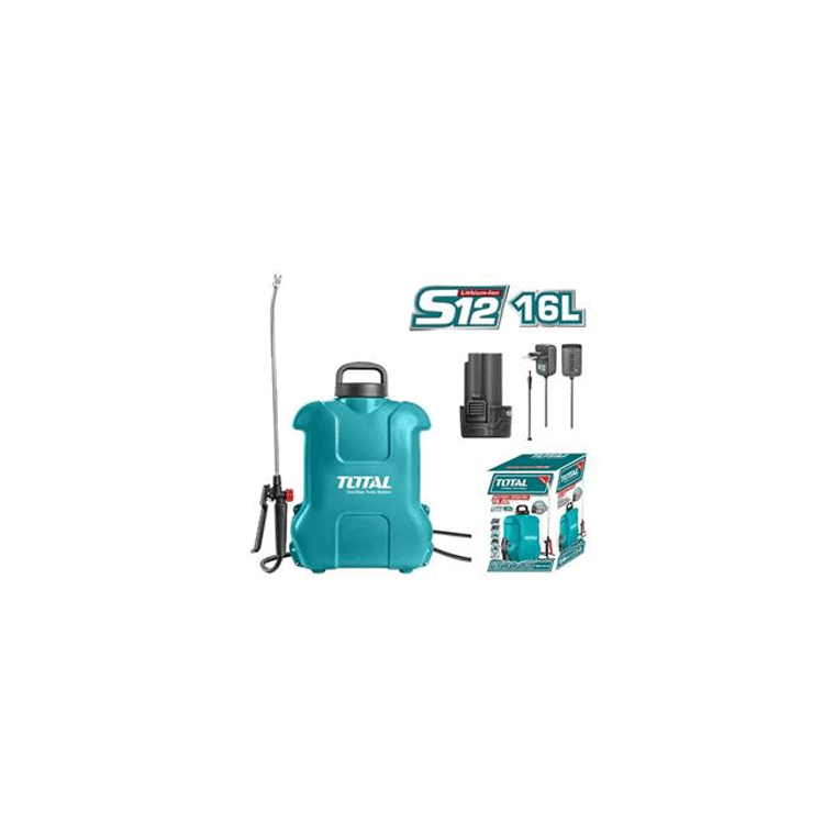 BATTERY SPRAYER PLASTIC 16L TOTAL
