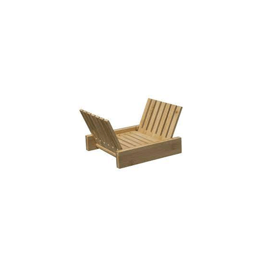 BAMBOO DISH RACK 2 POSITIONS