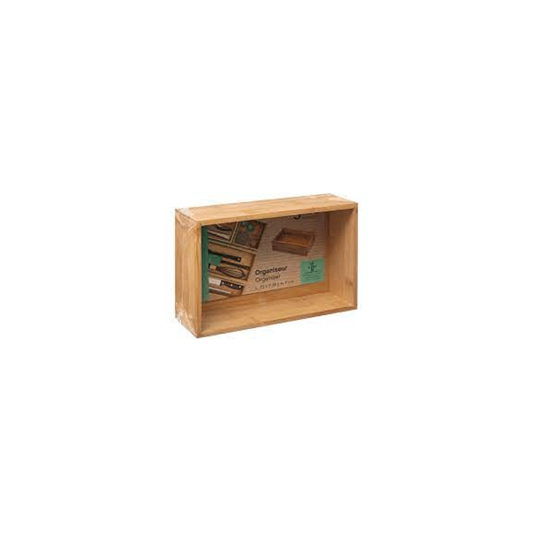 BAMBOO ORGANIZER TS 15X23X7CM