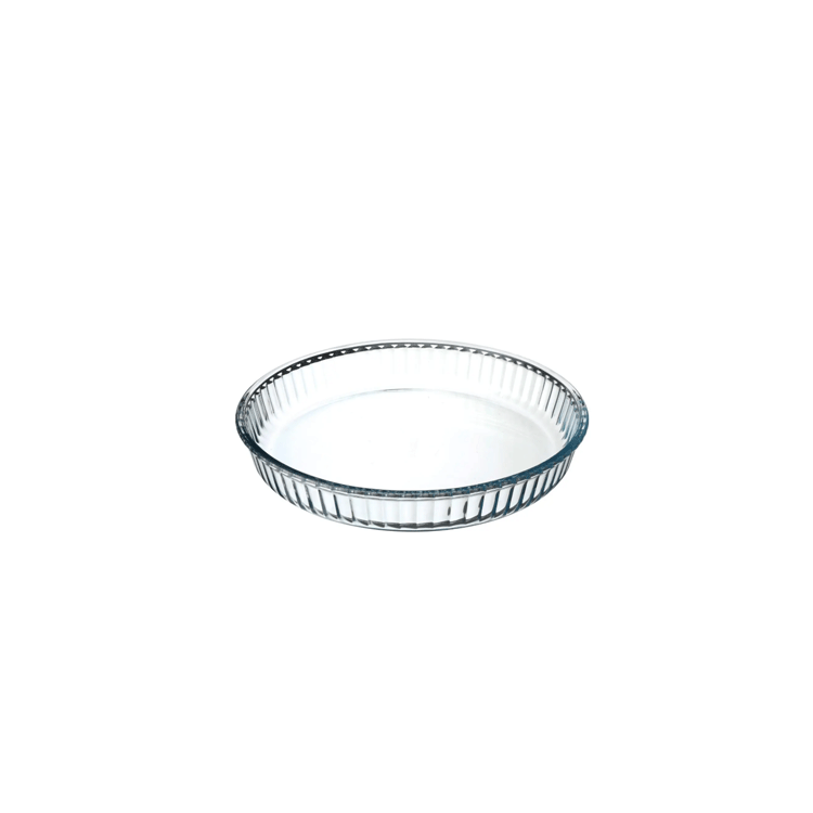 GLASS ROUND DISH 32