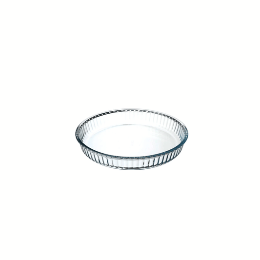 GLASS ROUND DISH 32