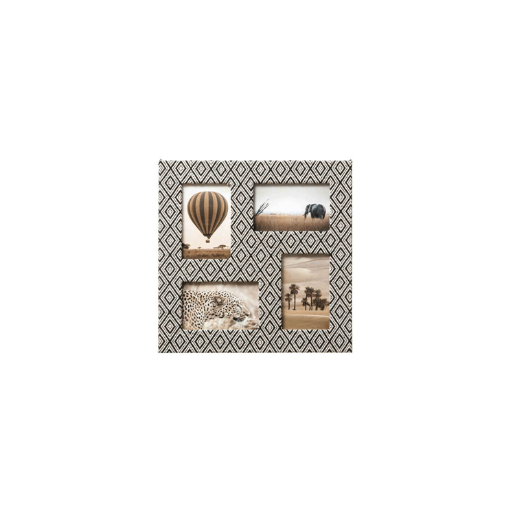 FABRIC PHOTO FRAME 4PIC LILIA